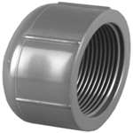 4 PVC Schedule 80 Thread Cap