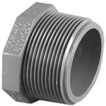 2 PVC Schedule 80 Thread Plug