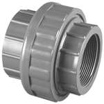 1-1/4 PVC Schedule 80 Viton Thread Union