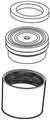 Aerator Pch 127 Polished Chrome