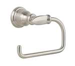 Single Post Paper Holder Avalon Satin Nickel