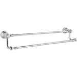 24 Double Towel Bar Polished Chrome Ashfield