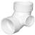 3 X 3 X 2 PVC DWV Side INL 90 Elbow