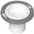 4 X 4 PVC DWV Adjustable Spigot Closet FLG