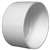 6 PVC DWV Socket Cap