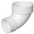 3 X 4 PVC DWV H X H Closet Bend