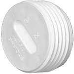 4 PVC DWV Flush Cleanout Plug