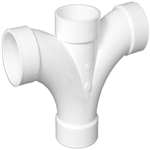 2X1-1/2X1-1/2X1-1/2 PVC Fixture Tee