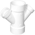 3X3X2X2 PVC DWV Double Wye