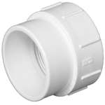 4 PVC DWV Fitting Cleanout Adapter
