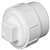1-1/2 PVC DWV Fitting Cleanout Adapter With Plug