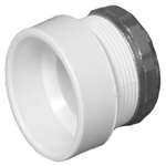 1-1/2 PVC Female Trap Adapter Chrome Plated Nut