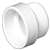 1-1/2 X 1-1/4 PVC DWV Female Trap Adapter