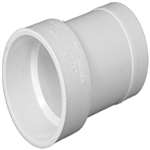 2 X 2 PVC DWV Hub Adapter Threaded Only Cast Iron