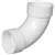 1-1/2 PVC DWV Long Sweep 90 Elbow