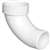 1-1/2 PVC DWV Long Sweep ST 90 Elbow