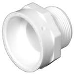 1-1/2 X 1-1/4 PVC DWV Male Adapter