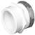 1-1/2 X 1-1/4 PVC Male Trap Adapter Nut
