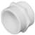 1-1/2 PVC DWV Male Trap Adapter Less Nut