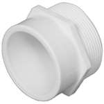 1-1/2 PVC DWV Male Trap Adapter Less Nut