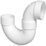 4 PVC DWV P Trap