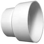 4 X 3 PVC DWV RED Coupling