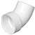 2 PVC DWV ST 60 Elbow