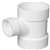 6 X 6 X 4 PVC DWV Sanitary Tee