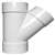 2 PVC DWV Wye
