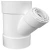 2 X 1-1/2 X 1-1/2 PVC DWV Wye