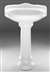 Vitreous China Pedestal Only For PF1121 Lavatory White