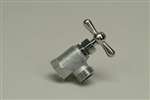 Not For Potable Use 1/2 FIP Washing Machine Valve Satin