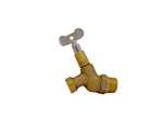 Not For Potable Use 1/2 FIP Hose Bibb With Loose Key