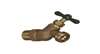 Not For Potable Use 3/4 Male Hose Bibb No Kink