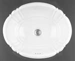 17 1/4 X 14 1/4 Vitreous China Lavatory Only White