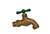 Not For Potable Use 3/4 Male Hose Bibb