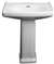 25-3/8 X 19-7/10 8 Center Lavatory Only White