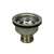 Stainless Steel Ball Lock Basket Strainer Brass Nut