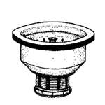 Stainless Steel Ball Lock Basket Strainer