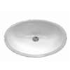 17 X 13-1/2 OD Undercounter Lavatory White