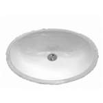 17 X 13-1/2 OD Undercounter Lavatory White
