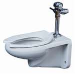 1.28/1.6 Gallons Per Flush ADA EL Wall Mount Bowl White