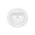 19 One Hole Vitreous China Drop In Lavatory White