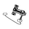 Self Closing Shower Valve With P/CHAIN Polished Chrome