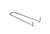3/4 X 6 10GA Black Steel Wire Pipe Hook
