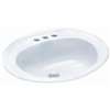 20 X 17 4 Centerset Vitreous China Drop In Lavatory White