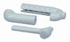 Two Piece P Trap & Supply Cover White