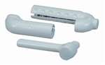 Two Piece P Trap & Supply Cover White
