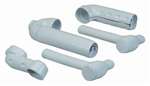 P Trap Supply & Outside Stem Tailpiece Cover Only White