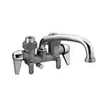 Not For Potable Use 2 Handle 3 Laundry Faucet Rough Brass